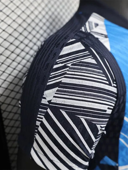 Maillots d'entraînement bleus Napoli 24-25, version joueur