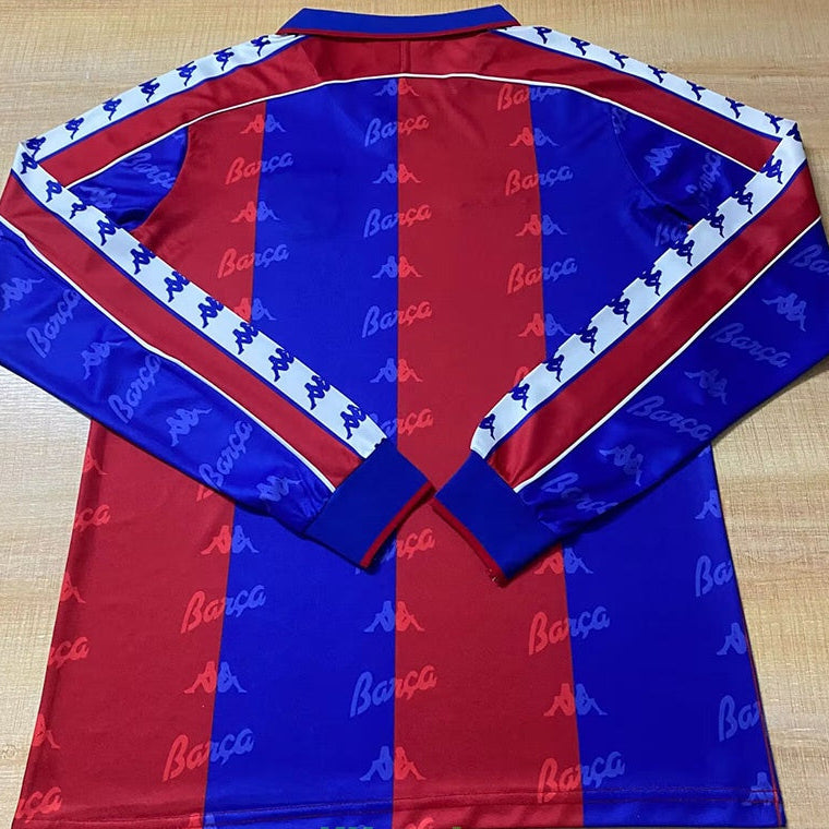 Maillot de football rétro à manches longues BAR Home 1992-1995