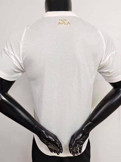 Maillot d'entraînement Algérie Blanc Édition Spéciale Joueur 24-25 #35