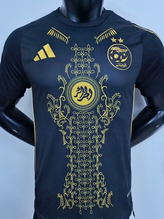 Maillot d'entraînement Algérie noir édition spéciale joueur 24-25 #35