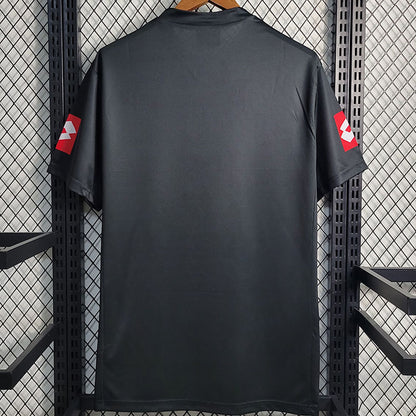 Maillot de football rétro noir extérieur JUV 2001-2002