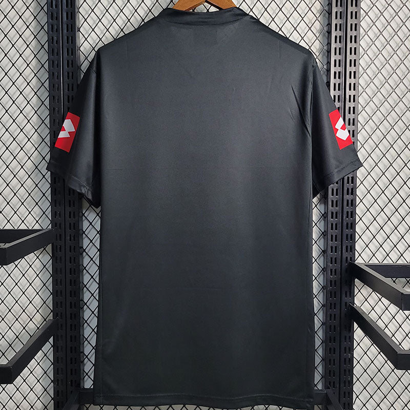 Maillot de football rétro noir extérieur JUV 2001-2002