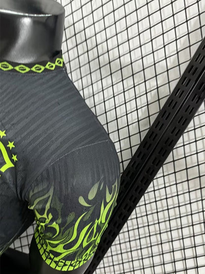 Maillot de football Brésil édition spéciale noir et vert 25-26