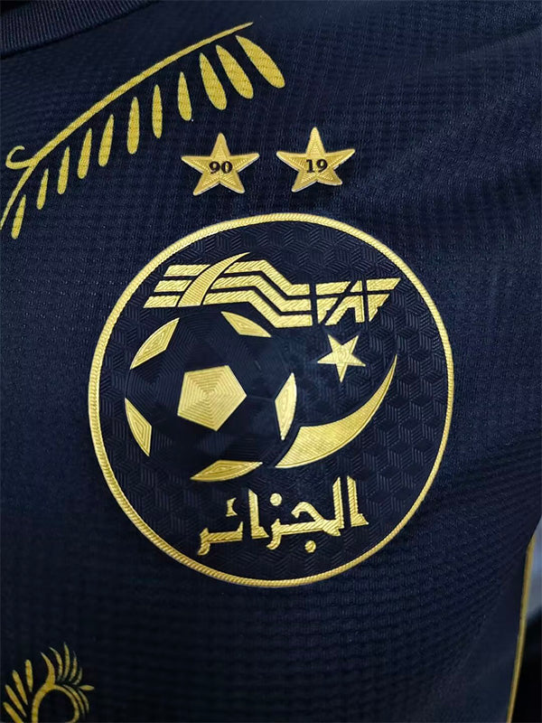 Maillot d'entraînement Algérie noir édition spéciale joueur 24-25 #35