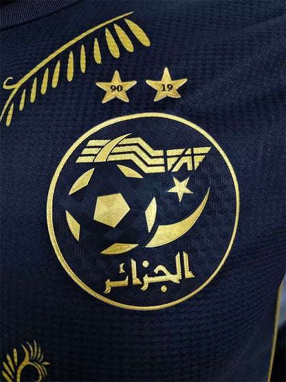 Maillot d'entraînement Algérie noir édition spéciale joueur 24-25 #35