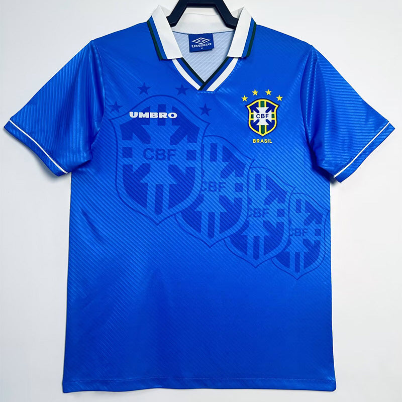 Maillot de football rétro Away du Brésil 1996