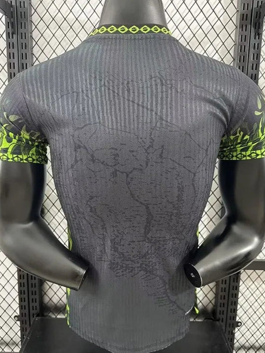 Maillot de football Brésil édition spéciale noir et vert 25-26