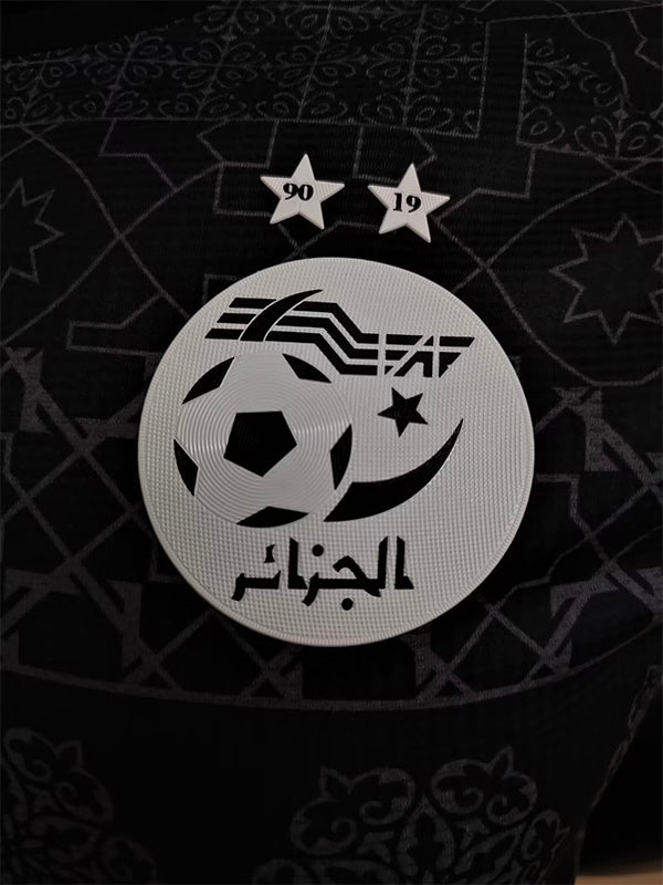 Maillot d'entraînement Algérie 24-25, édition spéciale noire, version joueur, n° A33