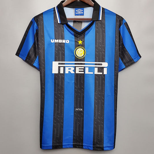 Maillot de football rétro domicile INT 1997-1998