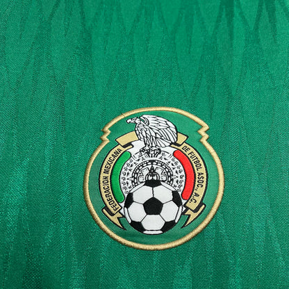 Maillot de football rétro domicile du Mexique 2010