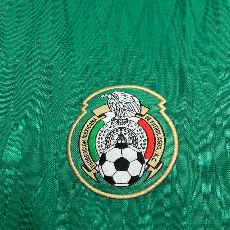 Maillot de football rétro domicile du Mexique 2010
