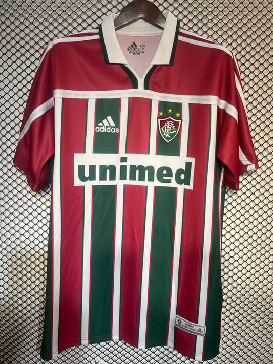 Maillot de football rétro Fluminense domicile 2001-2002