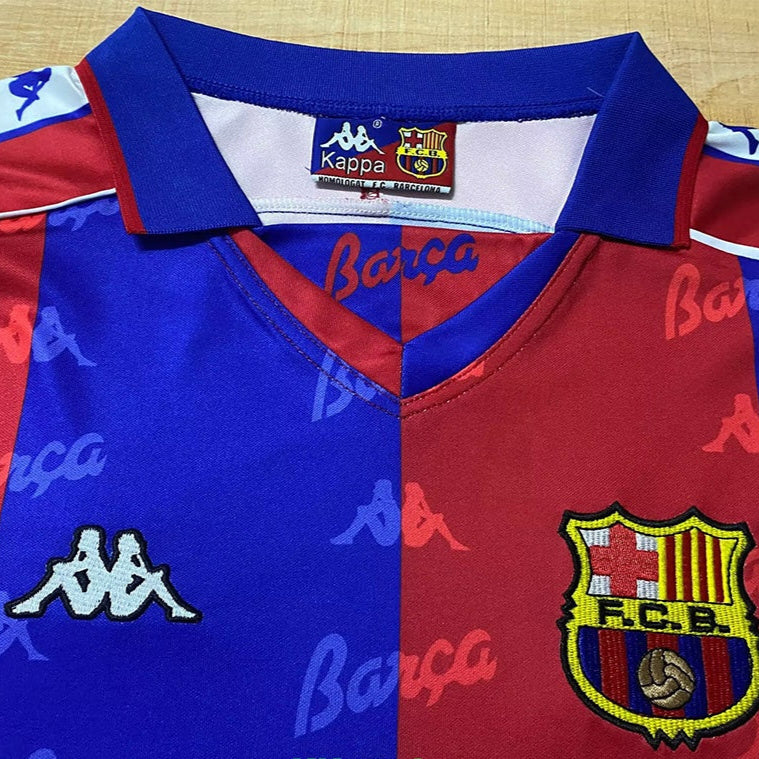Maillot de football rétro à manches longues BAR Home 1992-1995