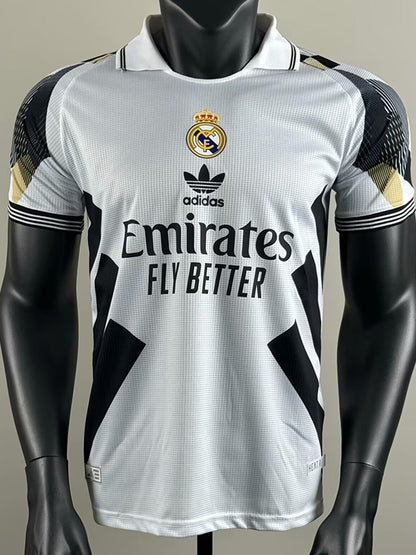 25-26 Chemises d'entraînement RMA White Special Edition Player Version