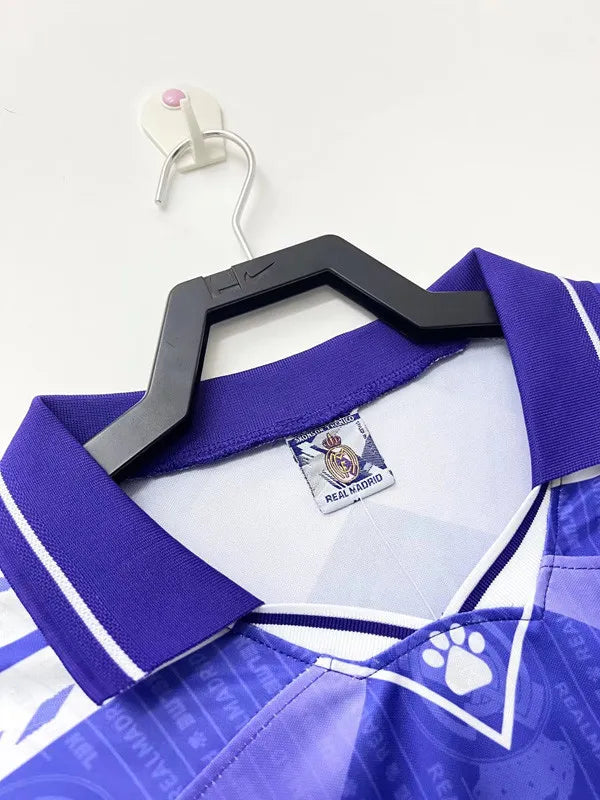 Maillot de football rétro violet RMA 1996-1997
