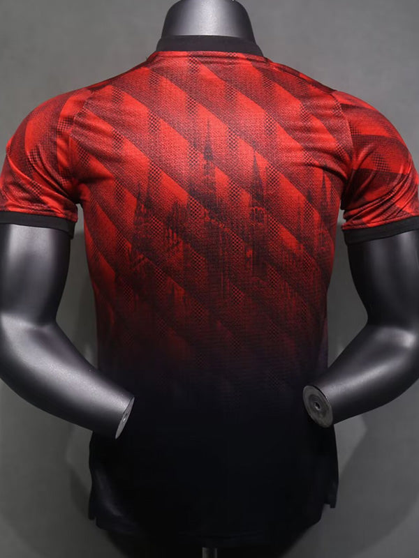 Maillot de football ACM rouge édition spéciale 24-25, version joueur
