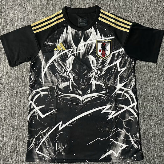 25-26 Japon Noir Édition Spéciale Fans Soccer Jersey