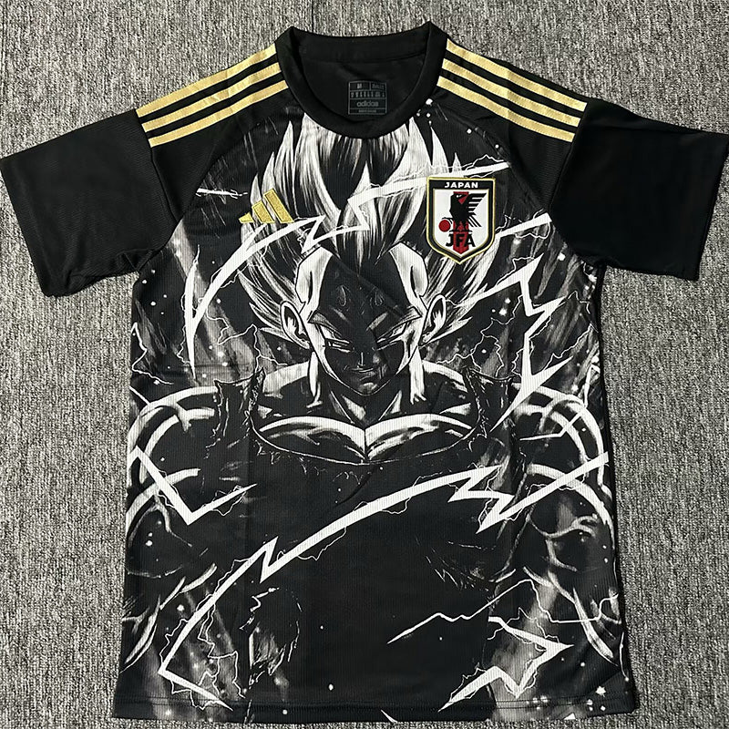 25-26 Japon Noir Édition Spéciale Fans Soccer Jersey