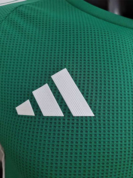 Maillot d'entraînement vert Algérie 25-26, version joueur, n° A38