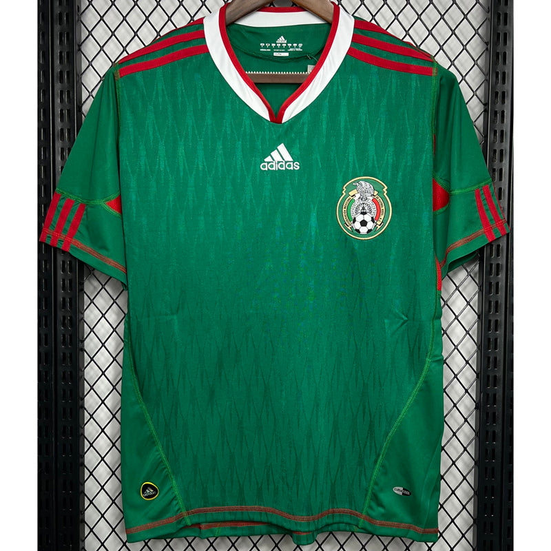 Maillot de football rétro domicile du Mexique 2010