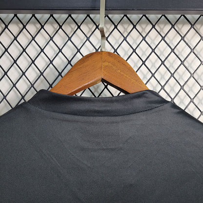 Maillot de football rétro noir extérieur JUV 2001-2002