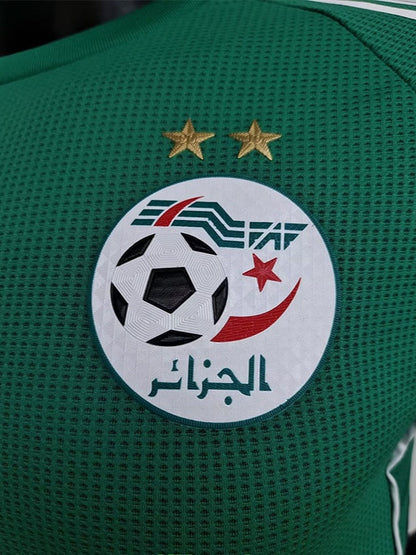 Maillot d'entraînement vert Algérie 25-26, version joueur, n° A38