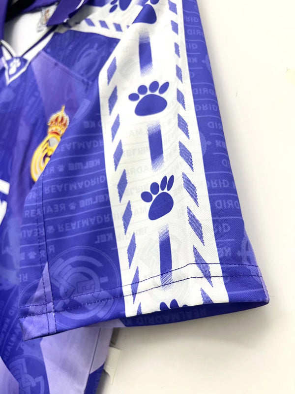 Maillot de football rétro violet RMA 1996-1997