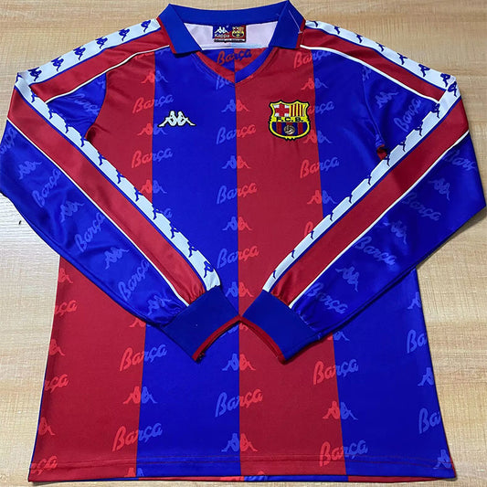 Maillot de football rétro à manches longues BAR Home 1992-1995