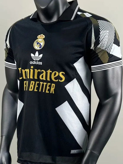 25-26 Chemises d'entraînement RMA Black Special Edition Player Version