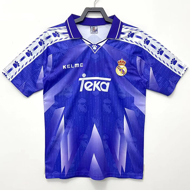 Maillot de football rétro violet RMA 1996-1997